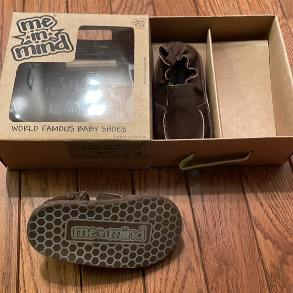 Me In Mind “Cruiser” Brown Leather Slip On Shoes - Picture 4 of 4